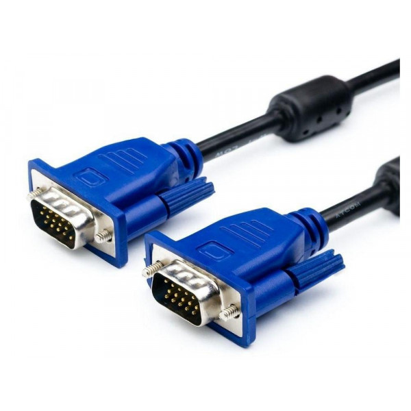 Кабель мультимедійний VGA VGA-VGA/F-F/1,5м/чорний