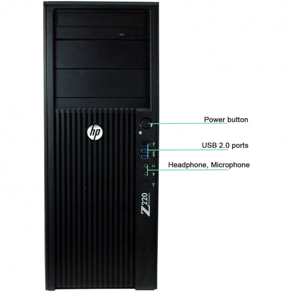HP Z220 Tower PC (i7-3770|16GB|256SSD)